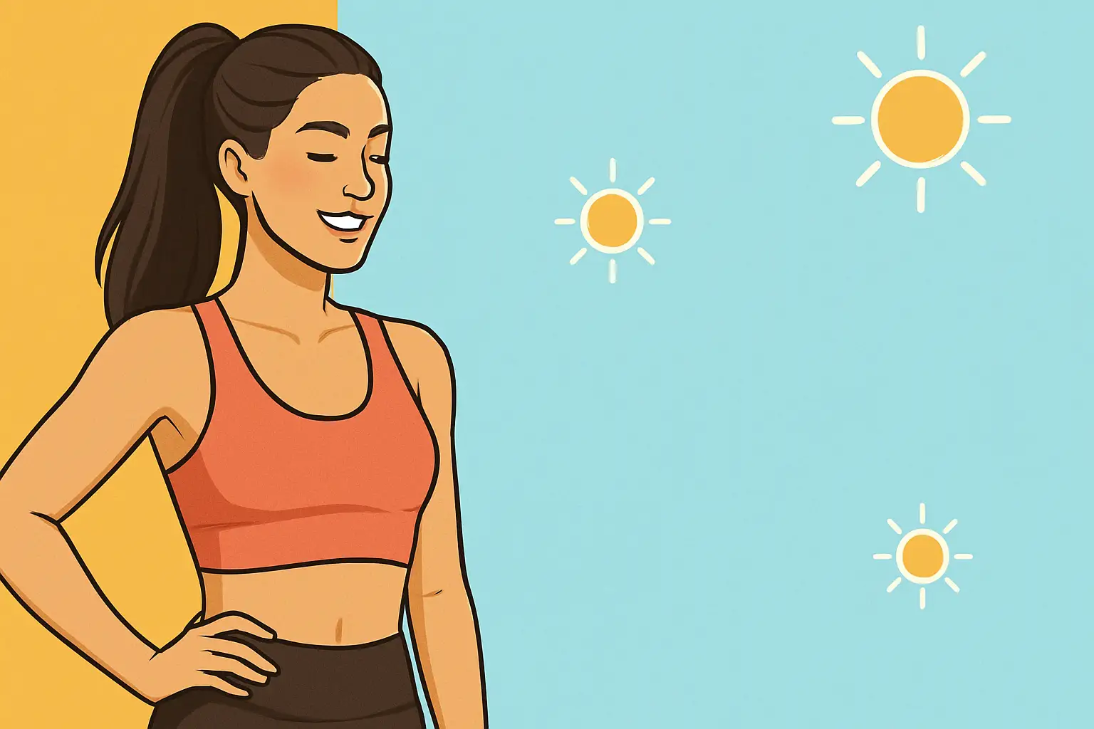 A guide to choosing a sports top for summer